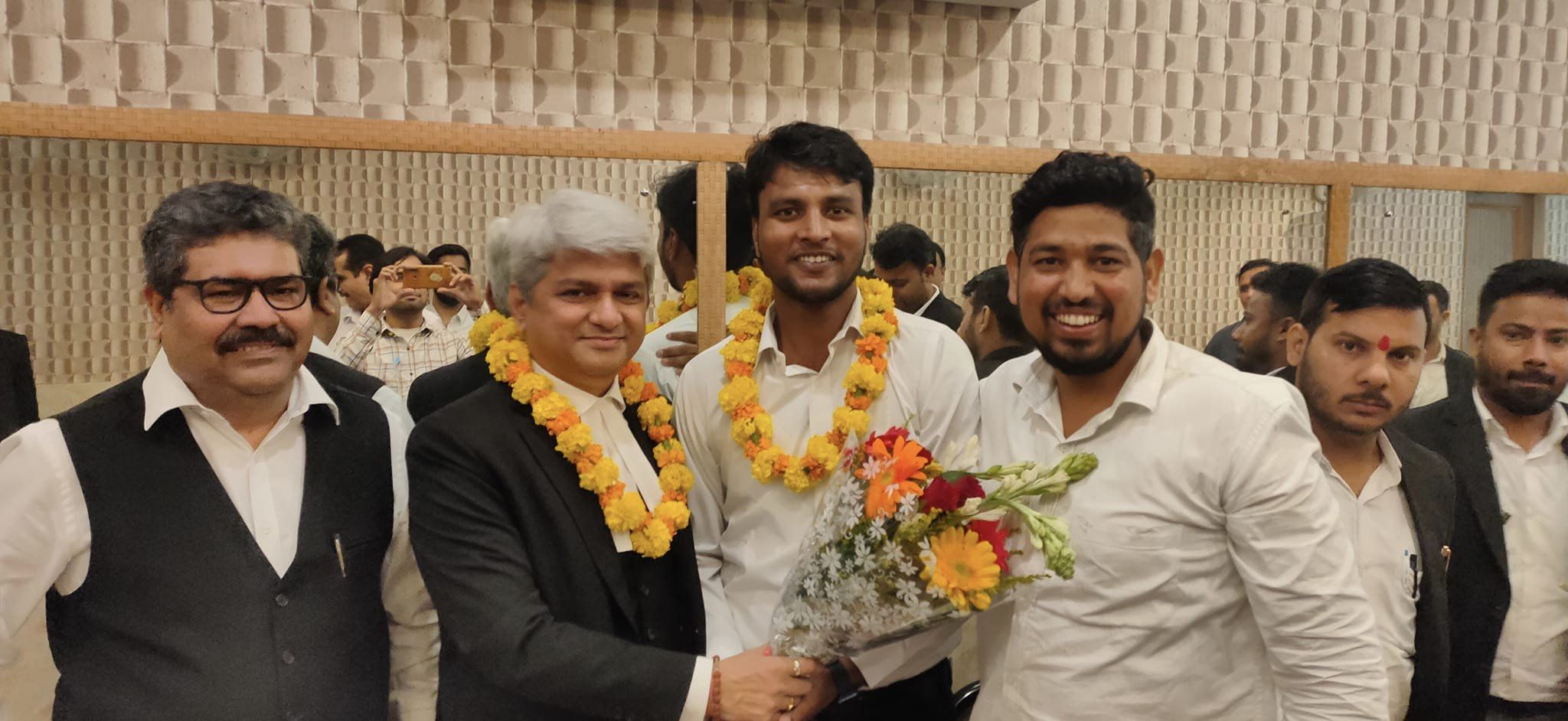 I want to deliver my special thanks to all my loving Friends & seniors who voted , Supported and  elected  My loving Sir Mr.Sandeep sharma as Secretary of Delhi High Court Bar Association  and I further deliver my Special Thanks to all my friends & Senior